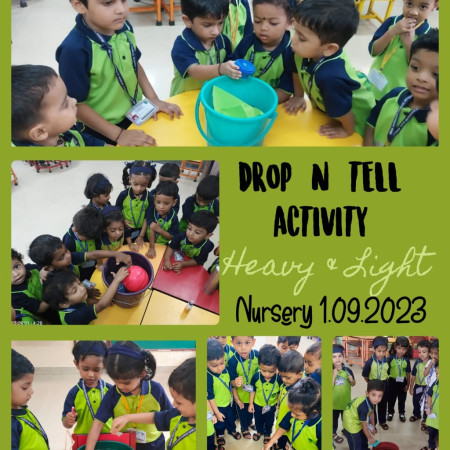 Drop & Tell Activity (Nursery)