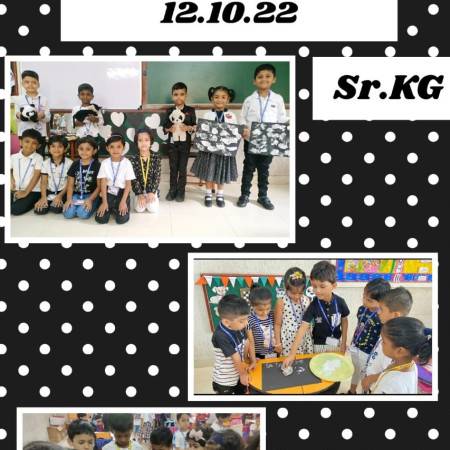 Black & White Colour Day (Sr.Kg)