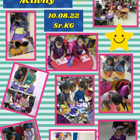 Thank You Card Making Activity (Sr.Kg)