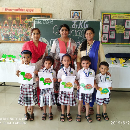 Winners Of Drawing&colouring Competition-Jr.KG