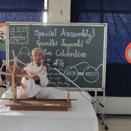 Gandhi Jayanti Spl Assembly(Pre-Primary)