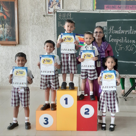 Handwriting Competition(Jr.KG)