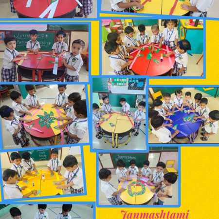 Janmashtami Craft Making Activity (Nursery)