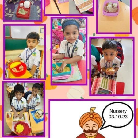Jump Out Activity -Food we eat (Pre-primary section)