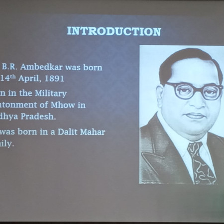 Dr.Baba Saheb Ambedkar Jayanti(Special Assembly By Grade VI))