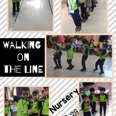 Walk On The Line Activity (Nursery)