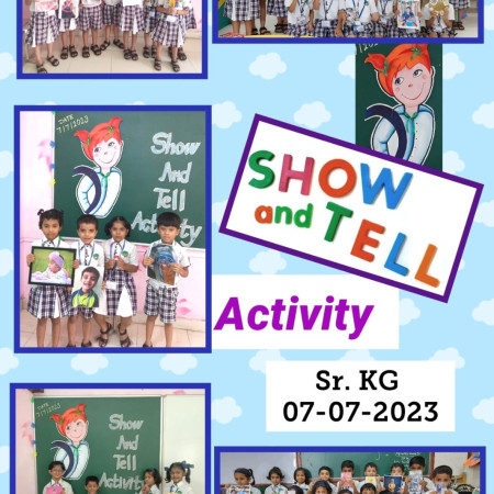 Show And Tell Activity (Sr.KG)