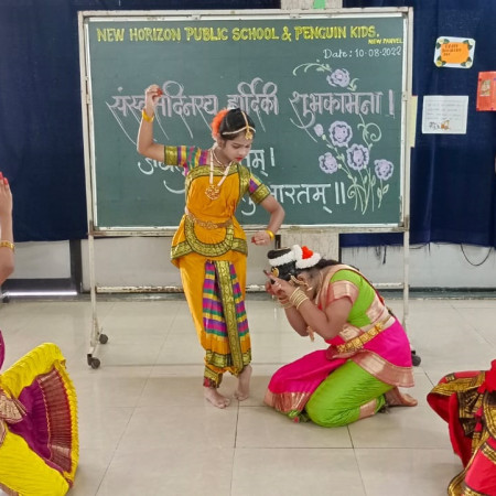 Sanskrit  Day-Spl.Assembly By Grade VIII