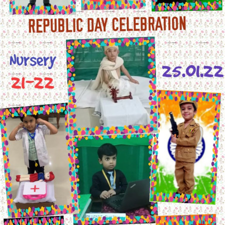 Republic Day Celebration(Nursery)
