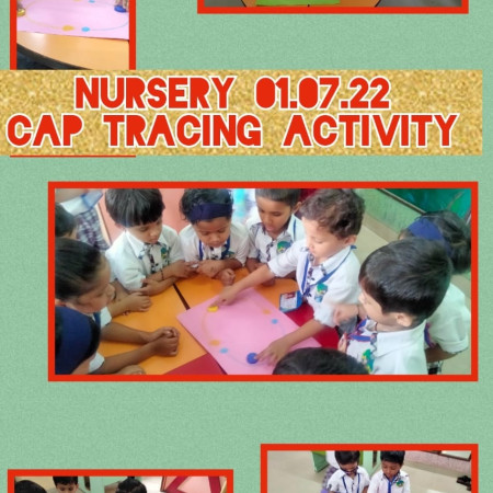 Cap Tracing Activity (Nursery)