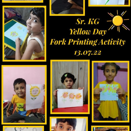 Yellow Day Fork Printing (Sr.kg)