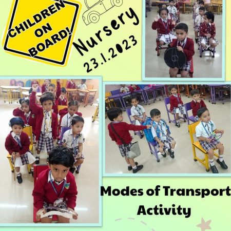 Mode Of Transport Activity (Nursery)