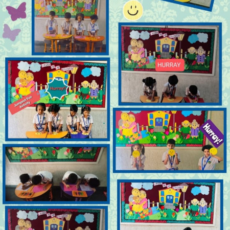 All About Me Jump Out Activity (Sr.kg)