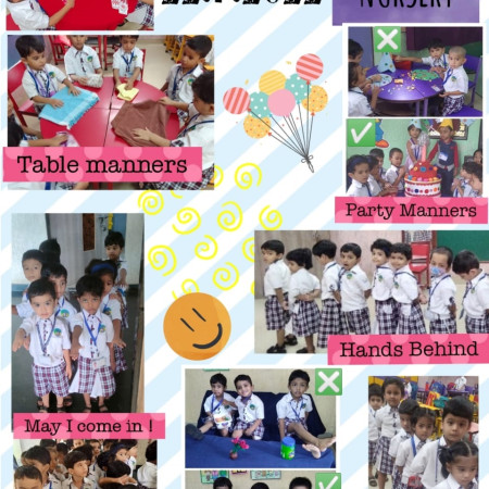 Mind Your Manners Activity(Nursery)