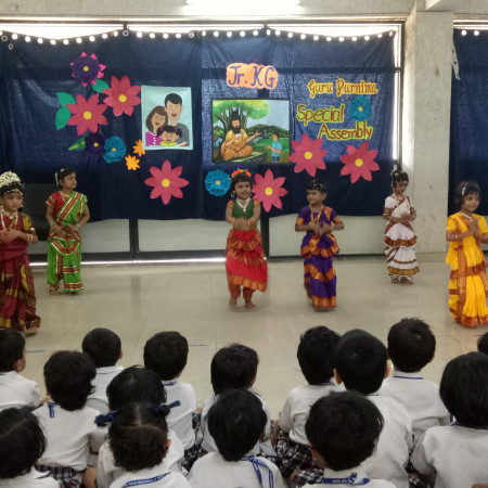 Spl.Assembly On Guru Purnima- Pre-Primary