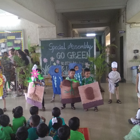 Spl.Assembly On Go Green(Pre-Primary)