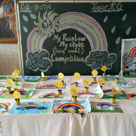 My Rainbow My Style Competition-Jr.KG