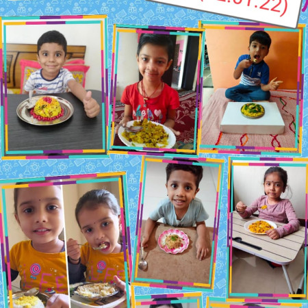 Food Day Poha/Upma(Jr.kg)i