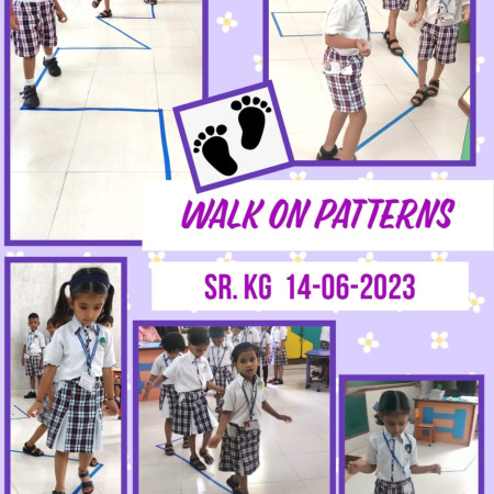 Walk On Patterns (Sr.KG)