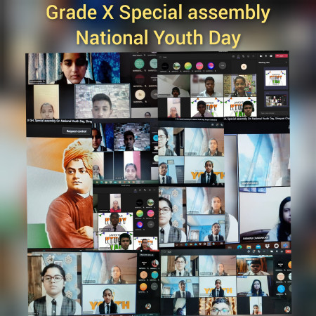 Special Assembly National Youth Day (Grade X) 