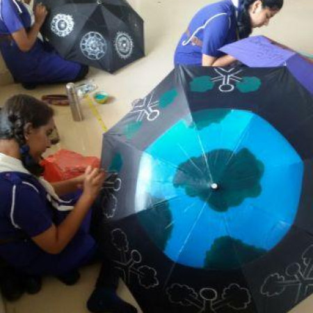 Umbrella Painting Competition(Grade IX)