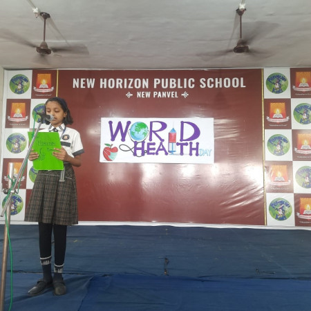 World Health Day-Spl.Assembly By Grade V