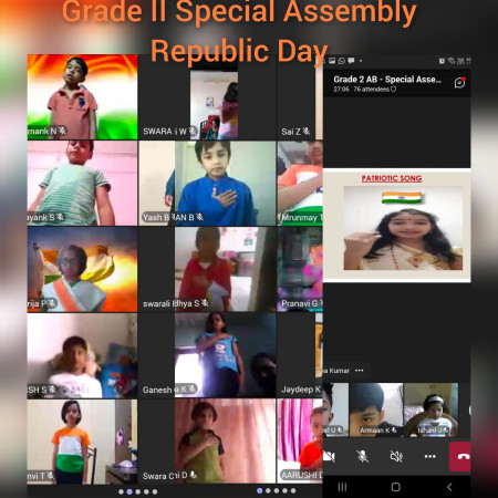 Special Assembly Republic Day (Grade II)